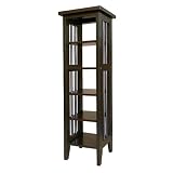 Media Storage Tower - Espresso Image