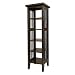 Media Storage Tower - Espresso
