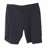 Mens 100% Cotton Cargo Shorts
