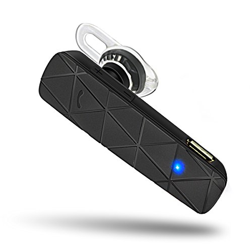 PLAY X STORE Wireless HD Voice earphone - Mini Universal Headset With Microphone,In-ear Earbuds-Black