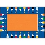 Learning Carpets ABC Pencils (Rectangle)