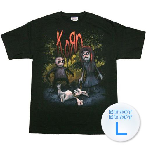 コーン トゥーンTee／Korn Toons T-Shirt ヘヴィーメタル ヘビメタ ミクスチャー ロック バンドTシャツ L【並行輸入】