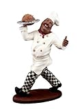 IMAGE OF FRENCH FAT BISTRO CHEF STATUE,FIGURINE DECOR