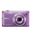 Nikon Coolpix S3500 Digitalkamera (20 Megapixel, 7-fach optischer Zoom, 6,7 cm (2,7 Zoll) TFT-LCD, bildstabilisiert) violett