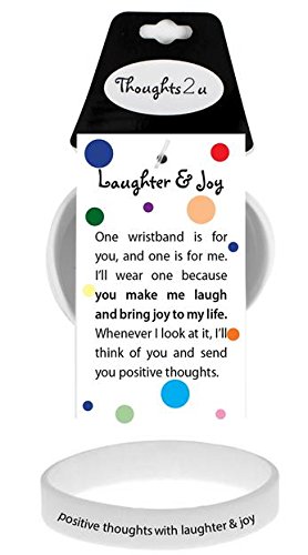 Thoughts2u Laughter & Joy, White