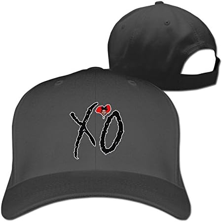 The Weeknd XO Logo Baseball Hat Black