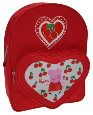 Trade Mark Collections Peppa Pig Polka Dot Cherries Backpack School Bag