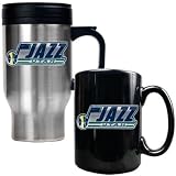 Utah Jazz Coffee Cup & Travel Mug Gift Set