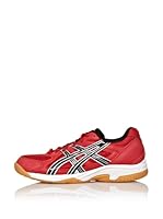 Asics Zapatillas Gel-Doha Gs (Rojo / Negro / Plata)