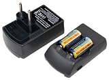 Ladeger&auml;t f&uuml;r CR123 / CR-123A inkl. 2 Akku – 500mAh