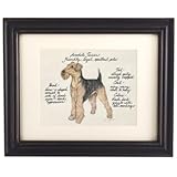 IMAGE OF Airedale Dog Print- Ballard Designs