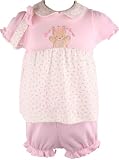 Rene Rofe Baby Girls Floral Print Diaper Dress-6-9 Months