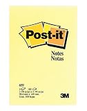 Post-it Notes 659, Canary Yellow, 4 inches x 6 inches
