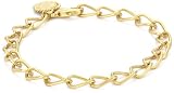 The Vatican Library Collection Gold Tone Charm Link Bracelet