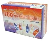 Americana Red White Blue Sparkler Lights String Light
