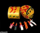 *New* Fair Trade Set of 6 Mini Guatemalan Worry Dolls in Pretty Box