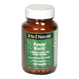 A to Z Naturals Power Biotic, Capsules, 100 capsules