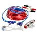 Universal Auto HiFi Anlage Verst�rker Kabel Kit Set Kabelset Profi f. Audi, Alfa Romeo, Bentley, BMW, Cadillac, Chevrolet, Chrysler, Citroen, Daewoo, Fiat, Ford, Gerneral Motors, Honda, Hummer, Hyundai, Isuzu, Jaguar, Jeep, Kia, Lexus, Mazda, Mini, MB, Mitsubishi, Nissan, Opel, Peugeot, Porsche, Renault, Rover, Saab, Sitz, Skoda, Toyota, VW
