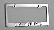 Lexus 3D License Plate Frame Chrome New