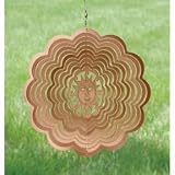 Copper Sun Wind Spinner
