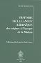 Histoire de la langue h�bra�que : Des origines � l'�poque de la Mishna