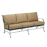 IMAGE OF Verona Sofa Seat & Back Cushions Fabric: Fletcher - Butterscotch