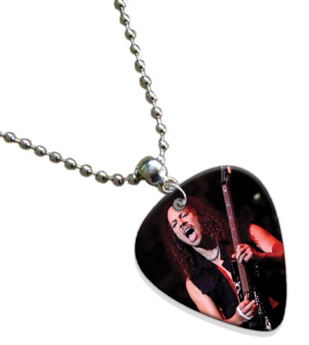 Metallica Guitar Pick Plectrum Chain Playable Necklace Live Performance C
