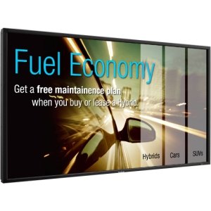 ViewSonic CD4233 42-Inch 1920x1080p Full HD Commercial Display with 700 Nits Panel with Slim 16.3mm Bezel Width, Black