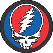 Grateful Dead Round Refrigerator Magnet