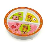 Sugarbooger Divided Suction Plate, Hoot