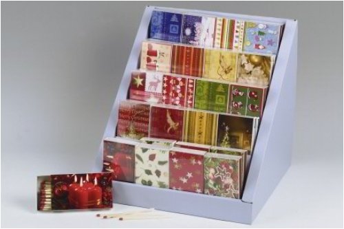 40er-SET Streichhölzer Weihnachtsmotive sortiert 11 cm