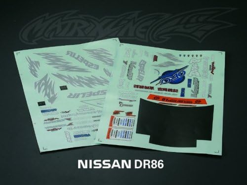 Matrixline RC #PC201202B Toyota Espelir AE86 Trueno Decal Sheet