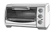 Black & Decker TRO490W Toast-R-Oven Classic 4-Slice Countertop Oven, White
