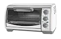 Black & Decker TRO490W Toast-R-Oven Classic 4-Slice Countertop Oven, White