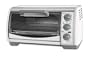 Black & Decker TRO490W Toast-R-Oven Classic 4-Slice Countertop Oven, White