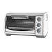 Black & Decker TRO490W Toast-R-Oven Classic 4-Slice Countertop Oven, White
