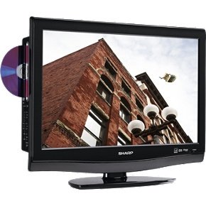 Sharp AQUOS LC22DV28UT 22-Inch LCD TV/DVD Combo, Black