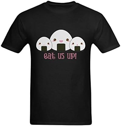IeiRanre Men's Onigiri Eat Us Up T-shirt Size Medium