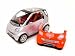 Smart Fortwo Coupe 1/18 Silver w/ Extra Red Body Kit