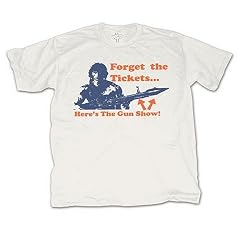 Rambo Gun Show Tickets t-shirt White