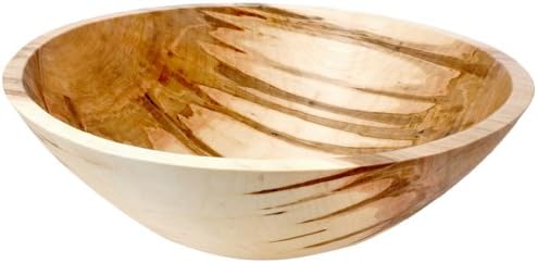 Stinson Studios RBM8 Round Maple Bowl, 8-9 Serving