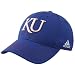 adidas Kansas Jayhawks Royal Blue Tactel Flex Fit Hat