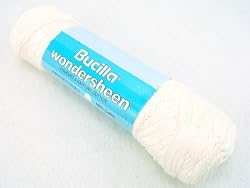 Bucilla Wondersheen Crochet & Knitting White Cotton Thread