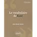 Le vocabulaire de Kant