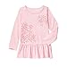 Gymboree Girls' Long Sleeve Pink Graphic Tunic