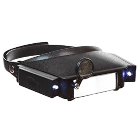 SE Magnifier, Headband Lighted
