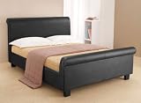 Brown Aurora Genuine Leather King 5ft Bed