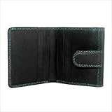 UPC 812818011662 product image for BelArno Small French Multi Color Wallet in Black Rainbow Combination (Black | upcitemdb.com