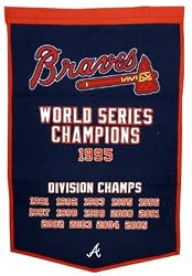 Atlanta Braves - Dynasty Banners Pennant w/Rod MLB (Pennant Wallhanging)