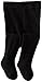Country Kids Baby Girls' Organic Winter Tights 1 Pair Pack, Black, 12-24 Months